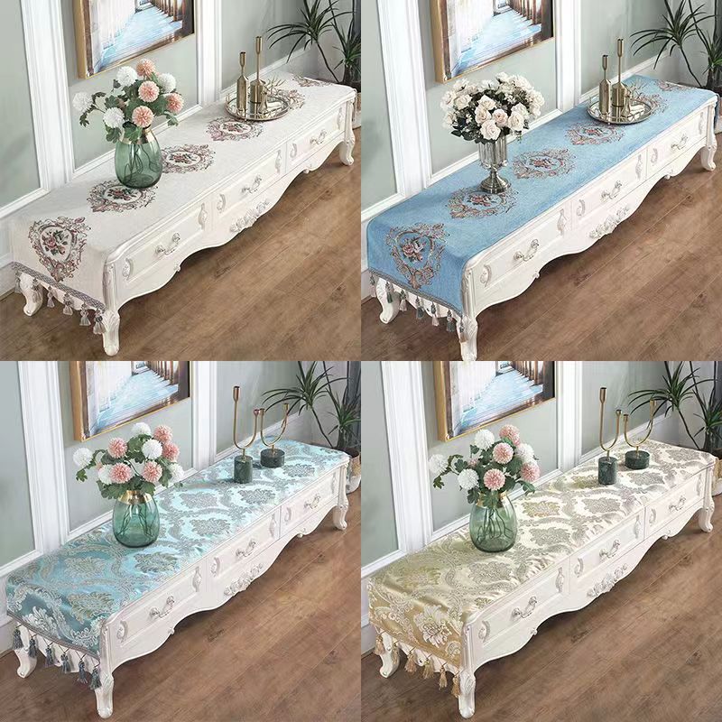 Christmas Table Runner - European Table Runner Luxury Silk Jacquard