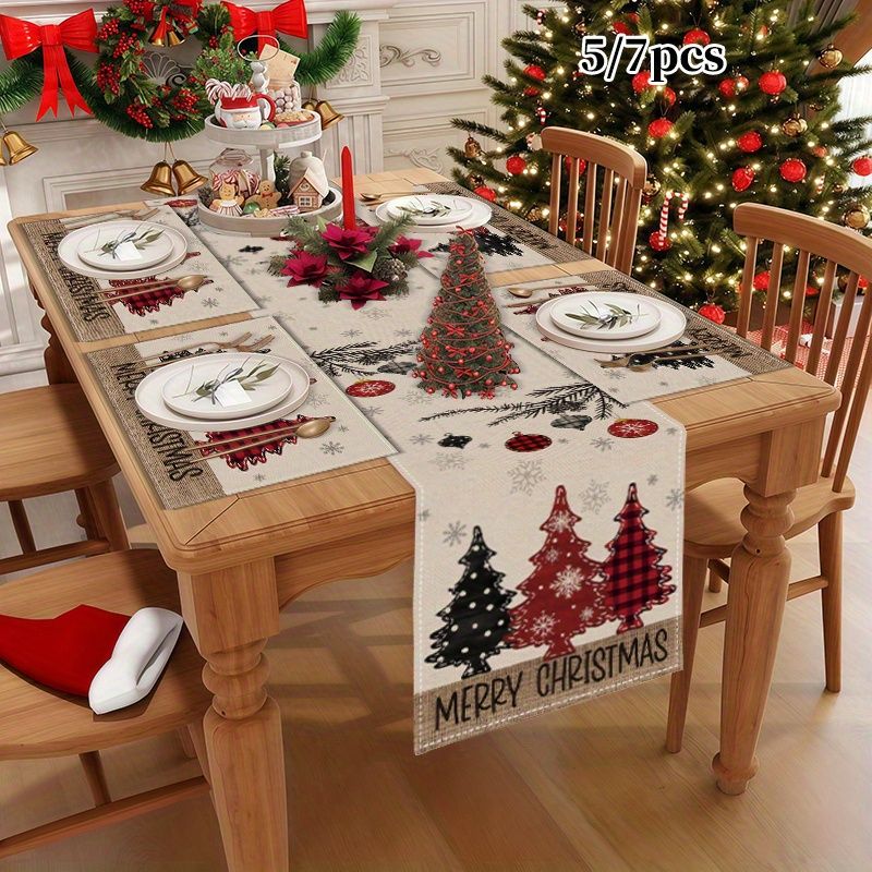 American Country Christmas Tab - Christmas Table Runner 리뷰 및 가격