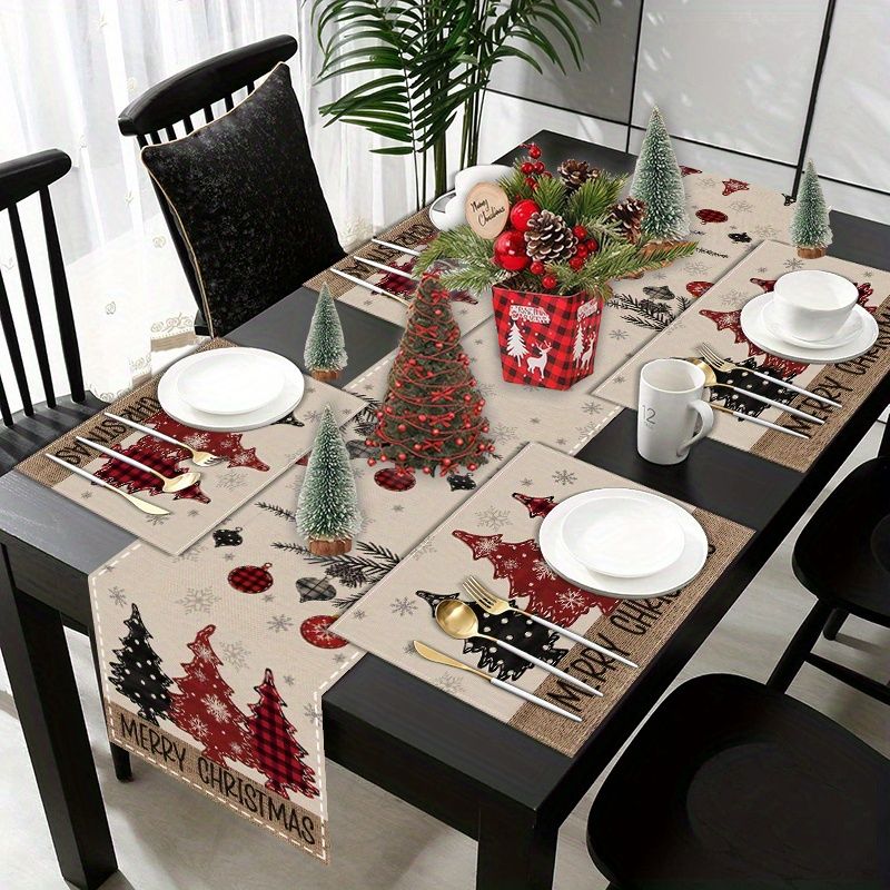 American Country Christmas Tab - Christmas Table Runner 리뷰 및 가격