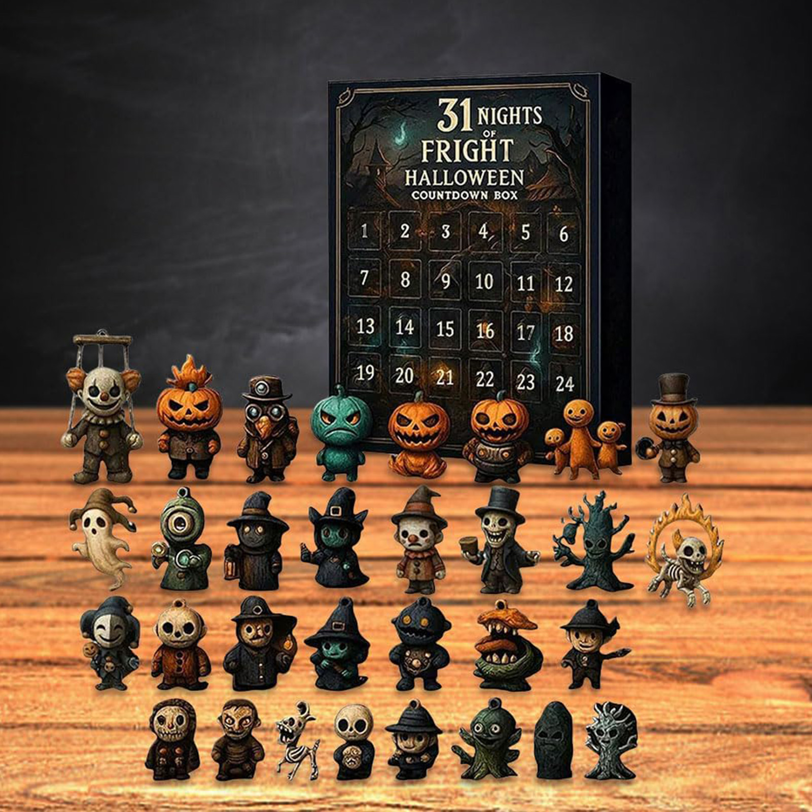 31 Nights Of Fright For Hallow - Advent Calendar Gift 리뷰 및 가격