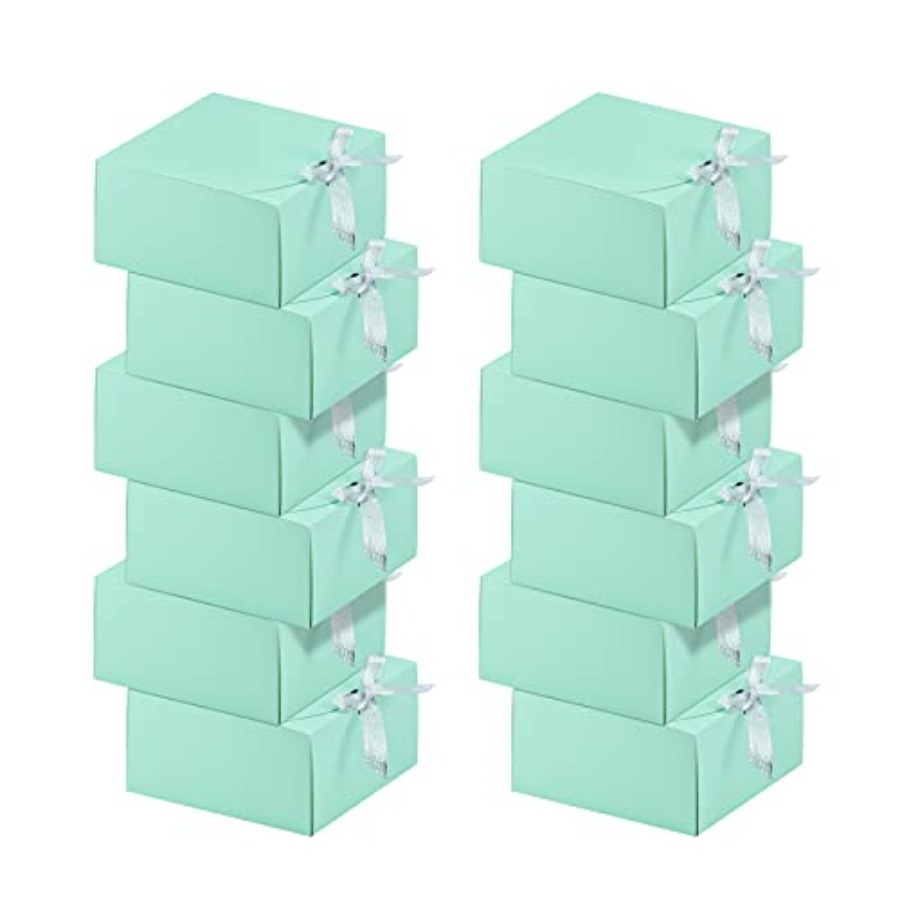 12 Sets Turquoise Green Gift B - Gift Box Wrap Set 리뷰 및 가격