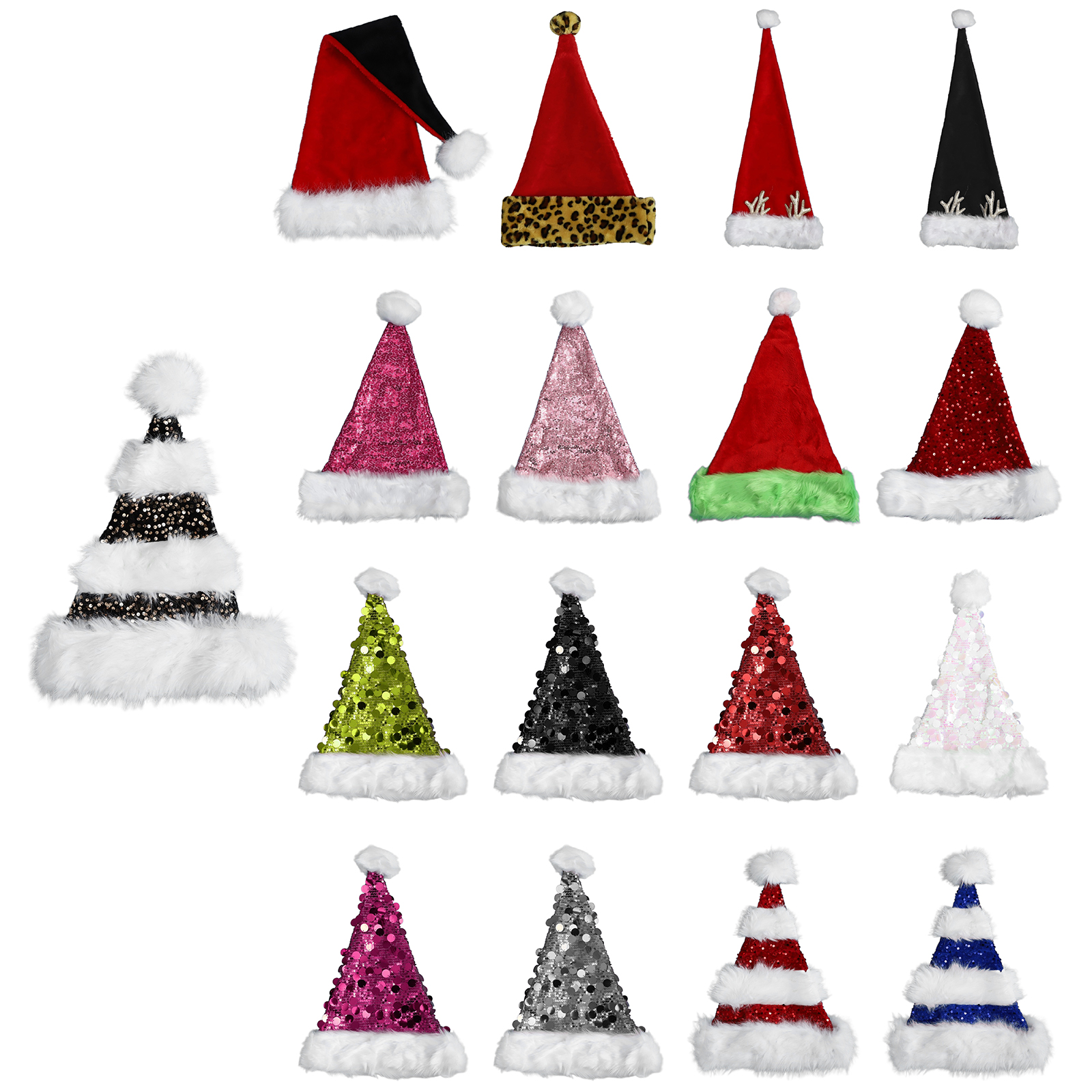 Adults Christmas Santa Hat Sof - Santa Hat Plush 리뷰 및 가격