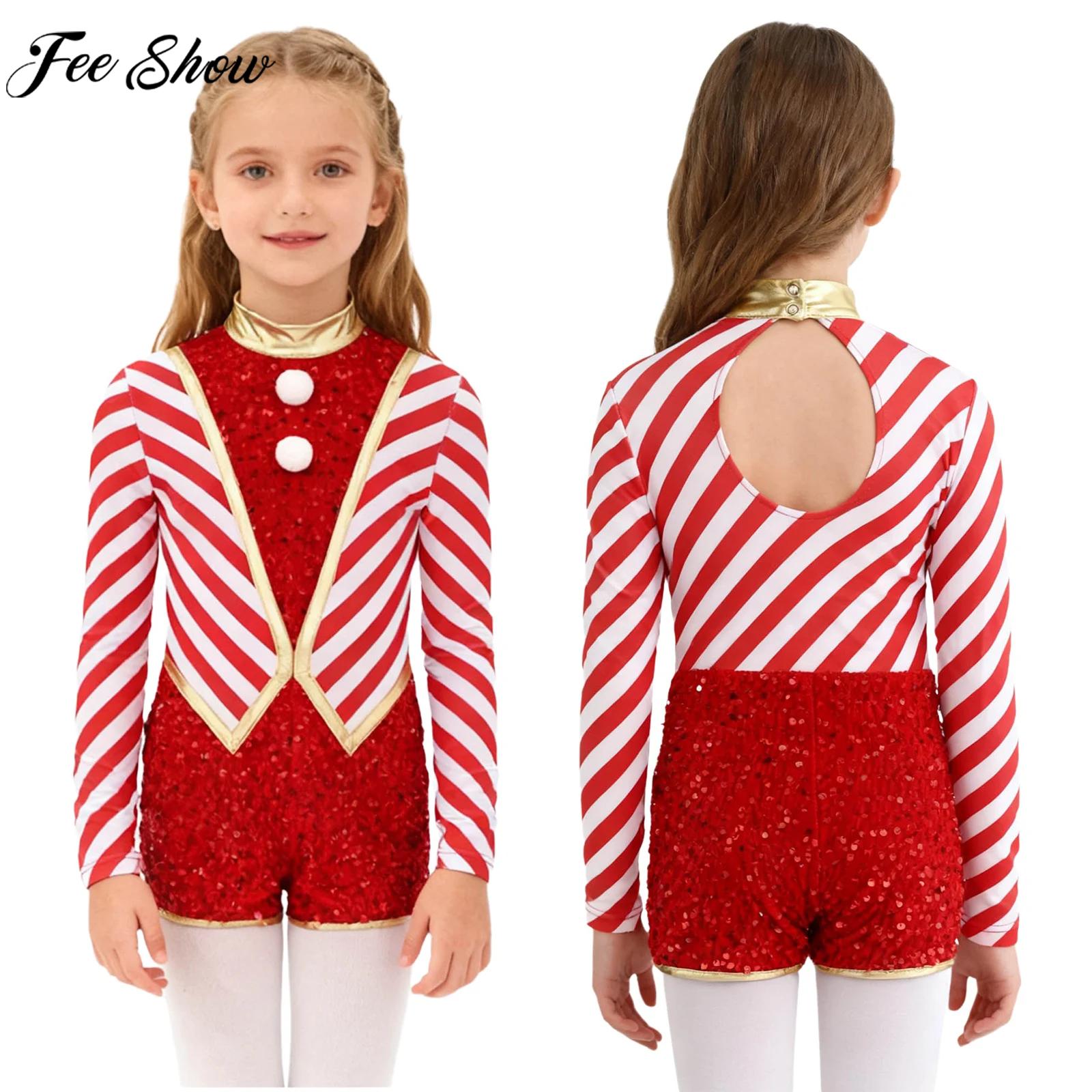 Kids Girls Long Sleeve Sequin  - Elf Costume Christmas 리뷰 및 가격