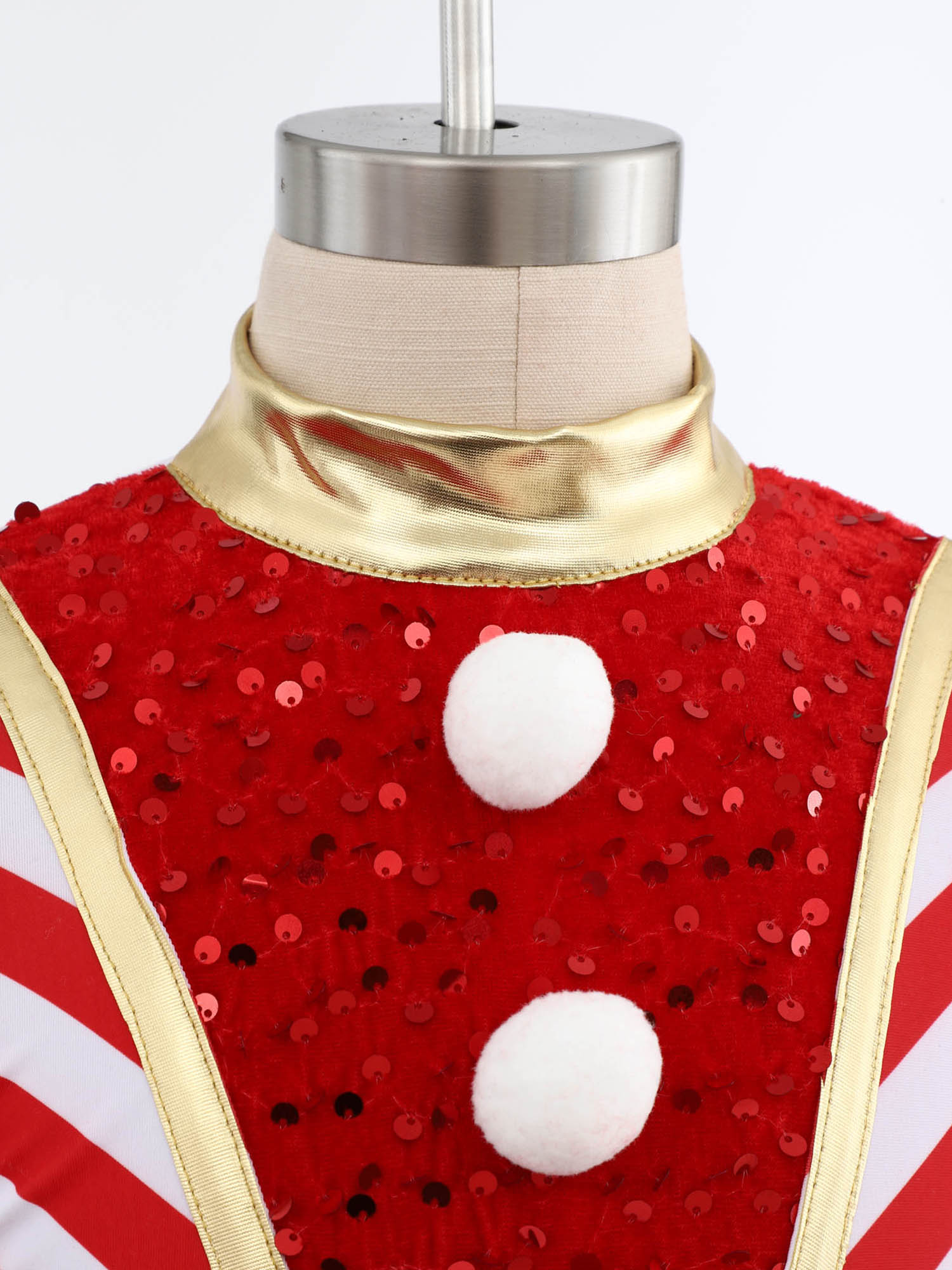 Kids Girls Long Sleeve Sequin  - Elf Costume Christmas 리뷰 및 가격