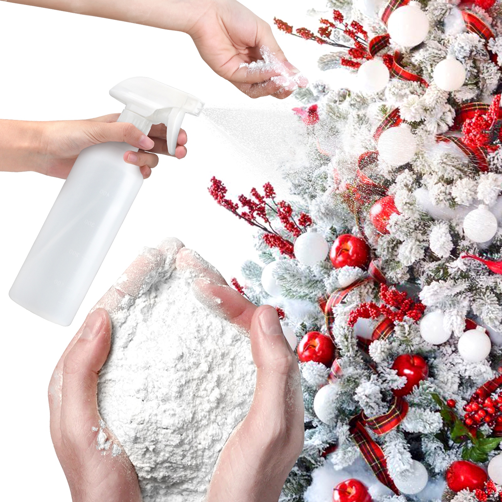 3.4 Lbs Artificial Snow Flocki - Christmas Wreath Fake 리뷰 및 가격