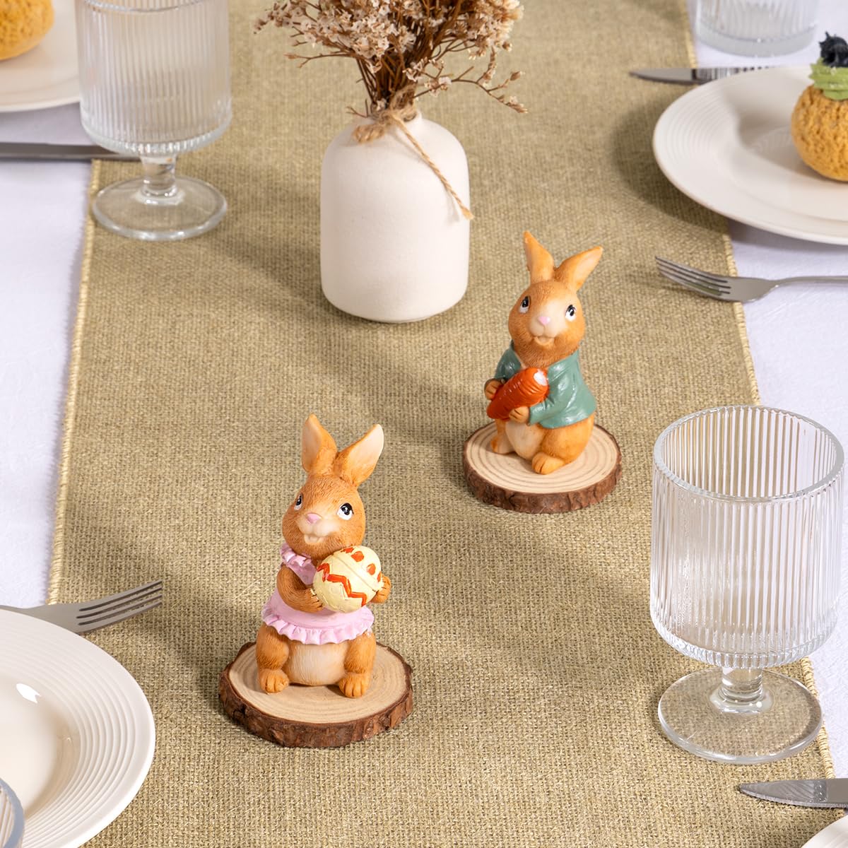 Natural Jute Table Runner Farm - Christmas Table Runner 리뷰 및 가격
