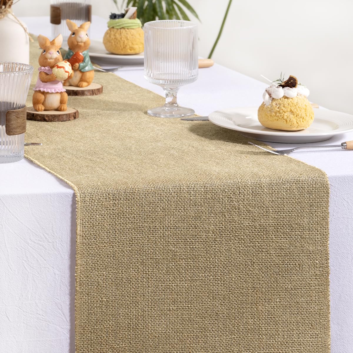 Natural Jute Table Runner Farm - Christmas Table Runner 리뷰 및 가격