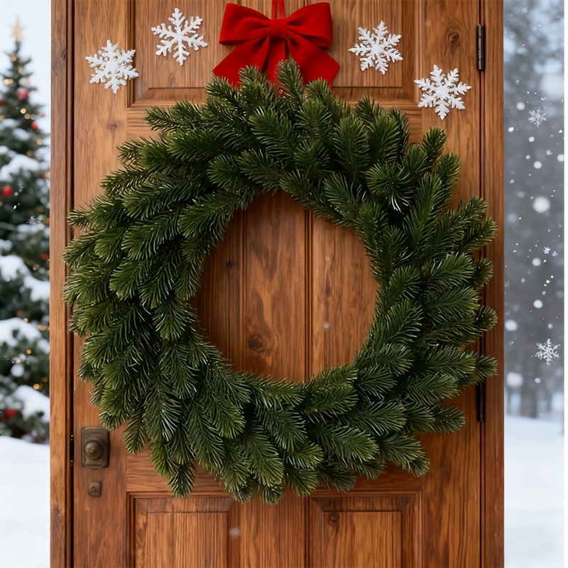 1pc Artificial Christmas Wreat - Christmas Wreath Fake 리뷰 및 가격