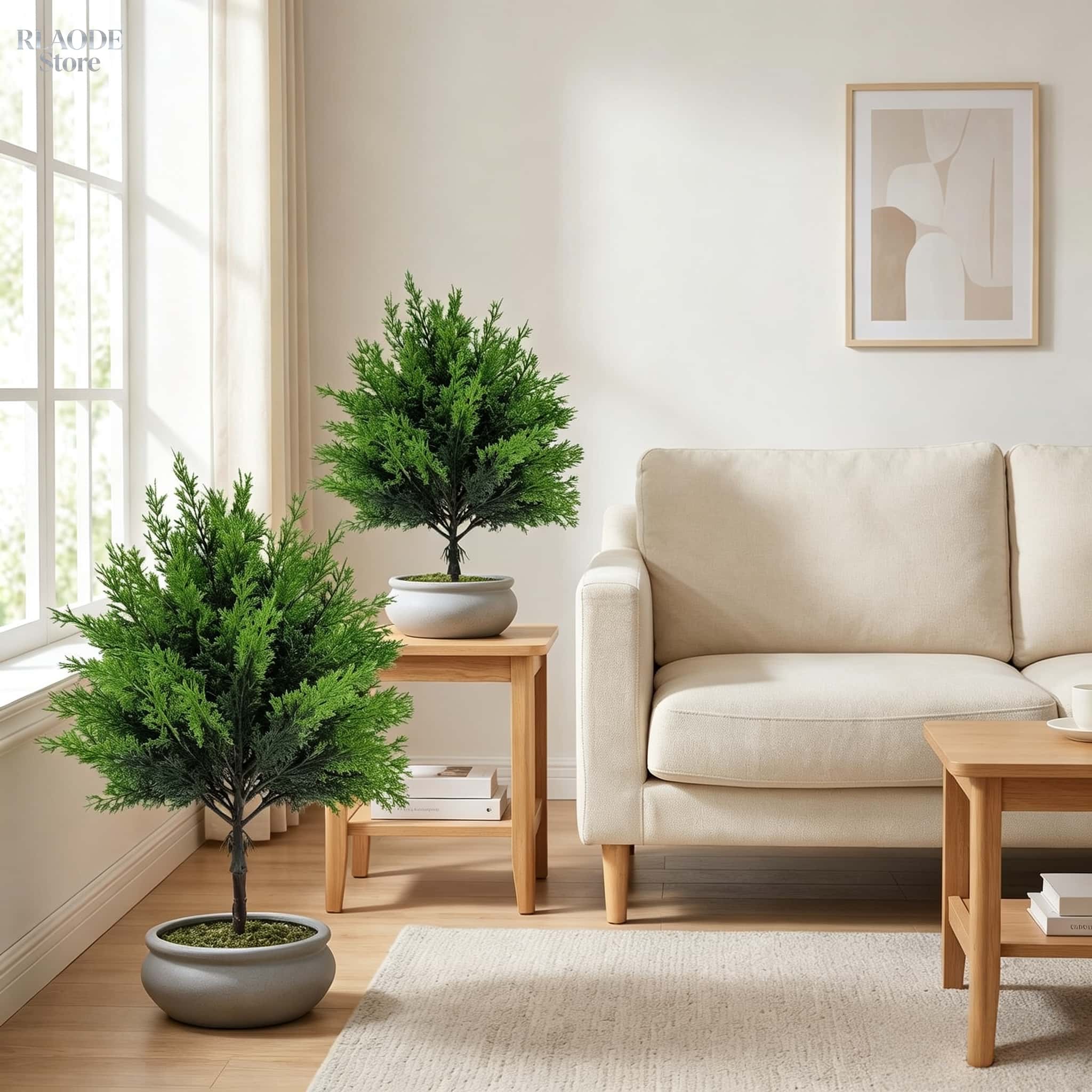 2pcs Outdoor Artificial Greene - Christmas Tree Artificial 리뷰 및 가격