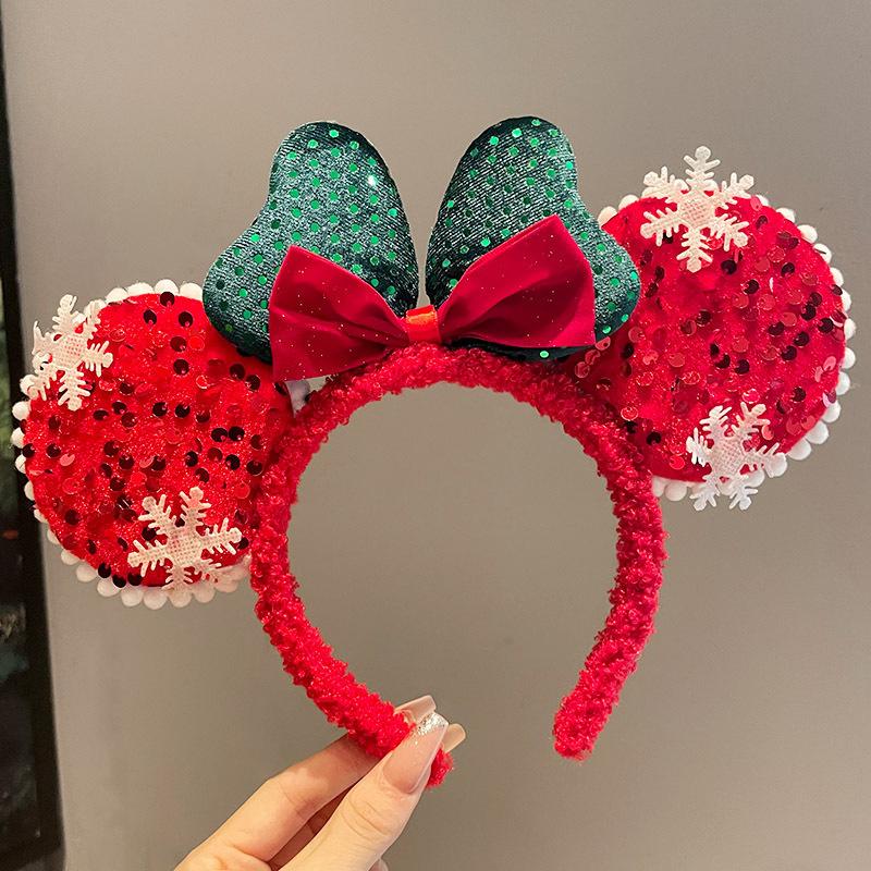 Kawaii Christmas Headband Cute - Ribbon Bow Gift 리뷰 및 가격