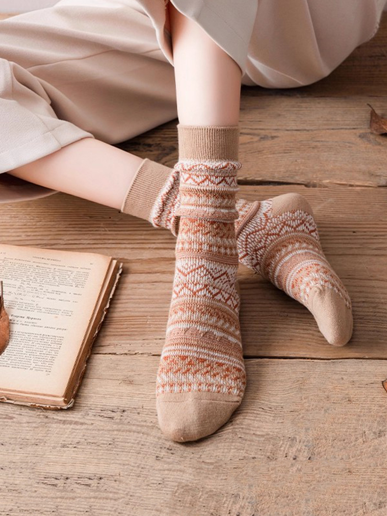 5 Pairs Women  Argyle Comforta - Christmas Throw Blanket 리뷰 및 가격