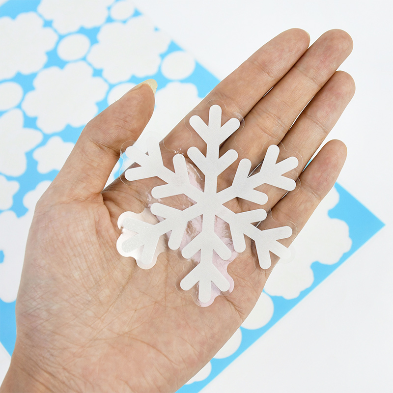 Christmas Luminous Snowflake W - Snowflake Window Decal 리뷰 및 가격