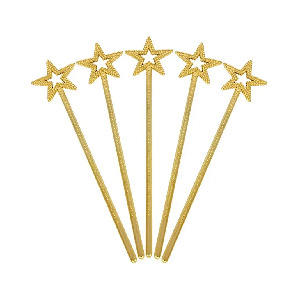 24pcs Silver Gold Fairy Rod St - Elf Costume Christmas 리뷰 및 가격