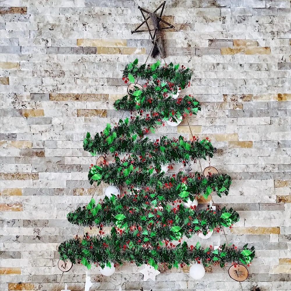 2PCS Reusable 2M Christmas Gar - Tinsel Garland Decoration 리뷰 및 가격