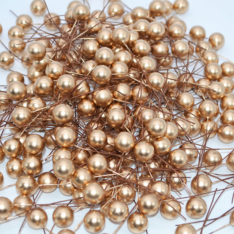 50pcs Mini Pearl Plastic Stame - Christmas Wreath Fake 리뷰 및 가격