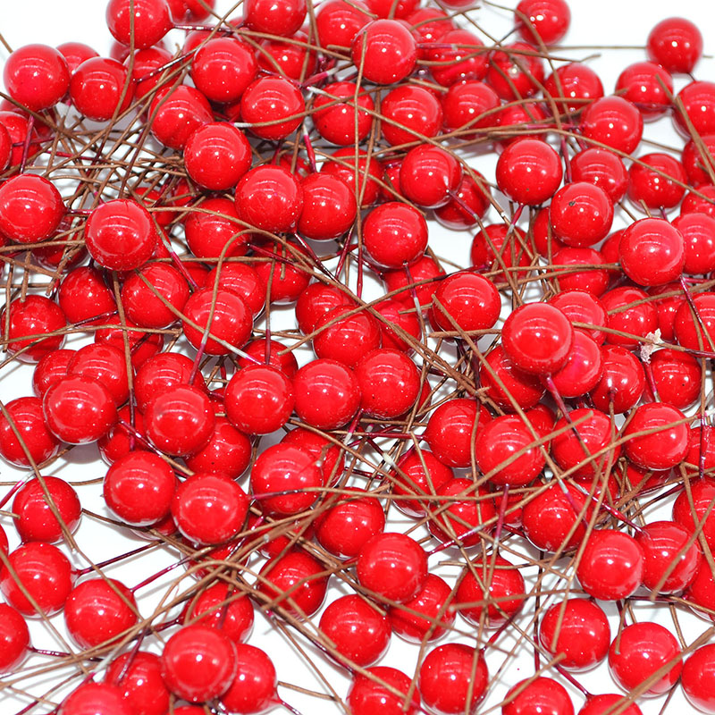 50pcs Mini Pearl Plastic Stame - Christmas Wreath Fake 리뷰 및 가격