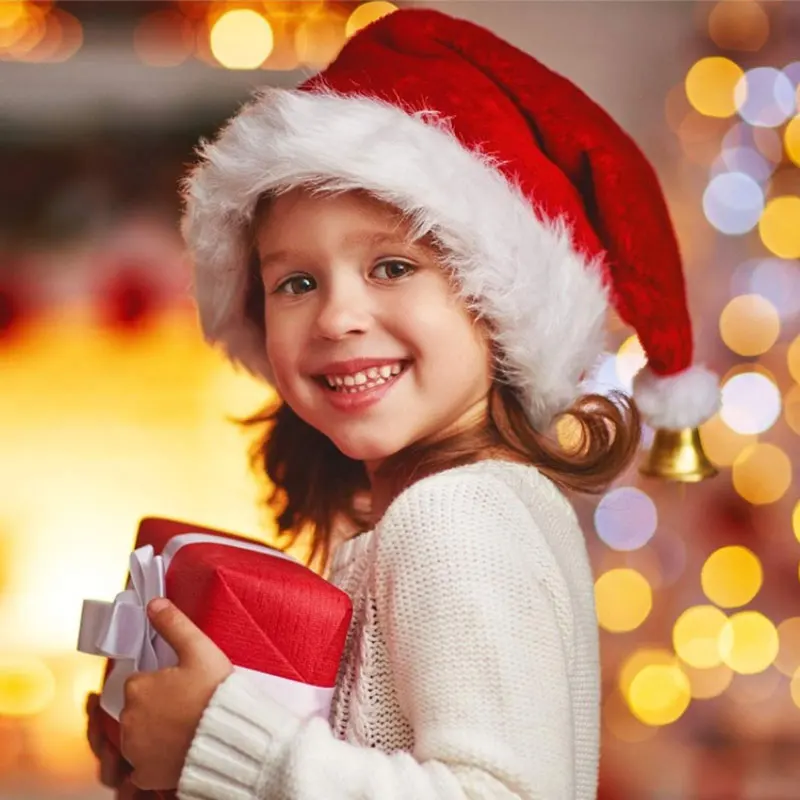 kkjoy Long Plush Red Santa Hat - Santa Hat Plush 리뷰 및 가격