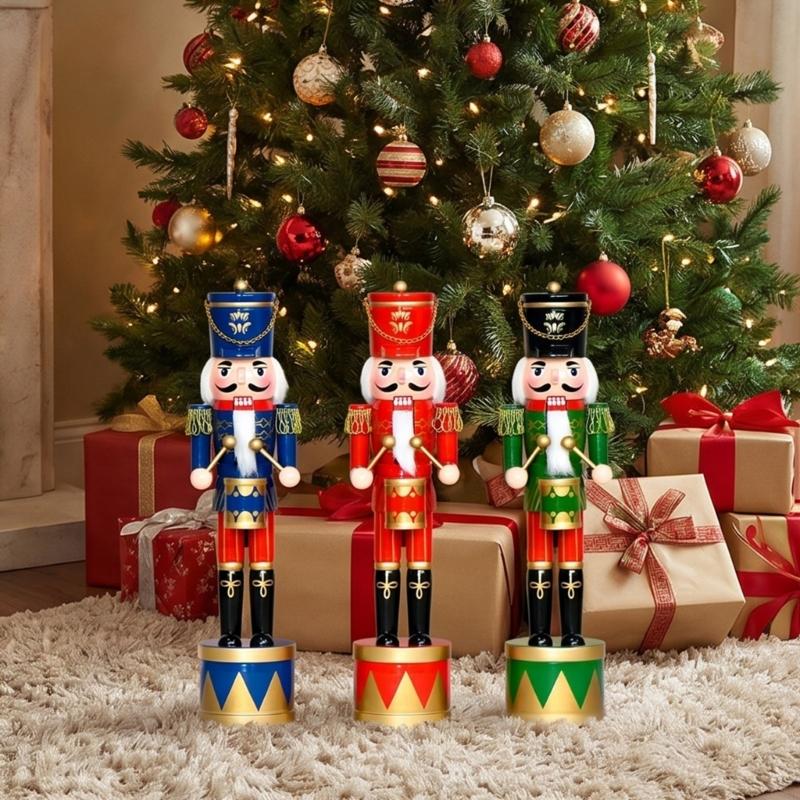 36Cm Wooden Nutcrackers Drum S - Nutcracker Figurine 리뷰 및 가격