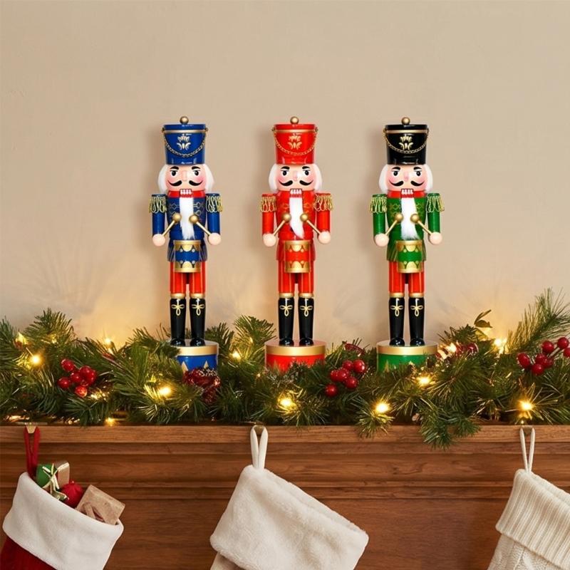 36Cm Wooden Nutcrackers Drum S - Nutcracker Figurine 리뷰 및 가격