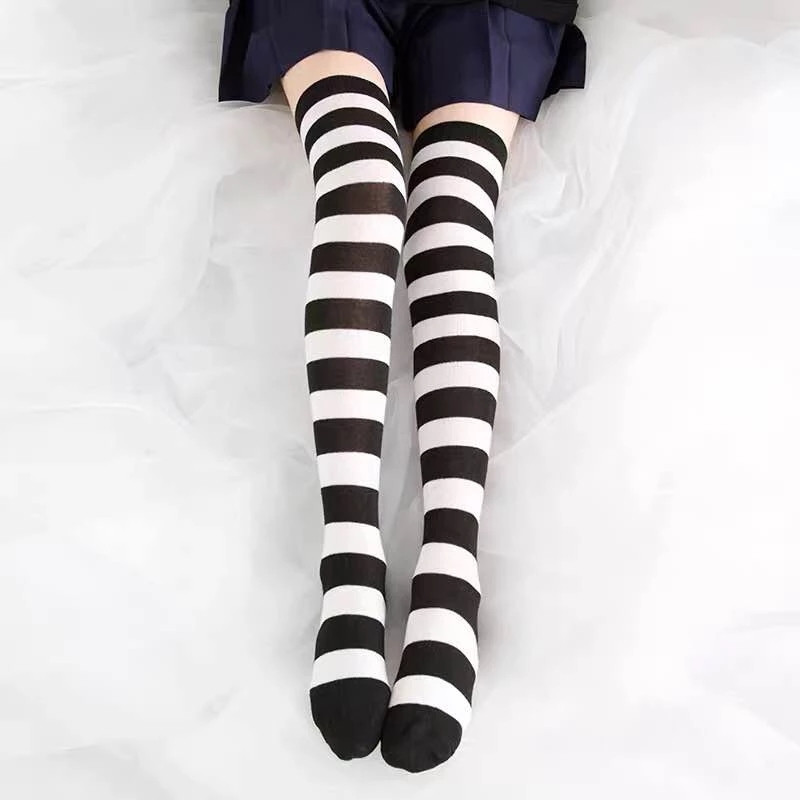 Cute Pink Blue Lolita Striped  - Christmas Stocking Hanging 리뷰 및 가격