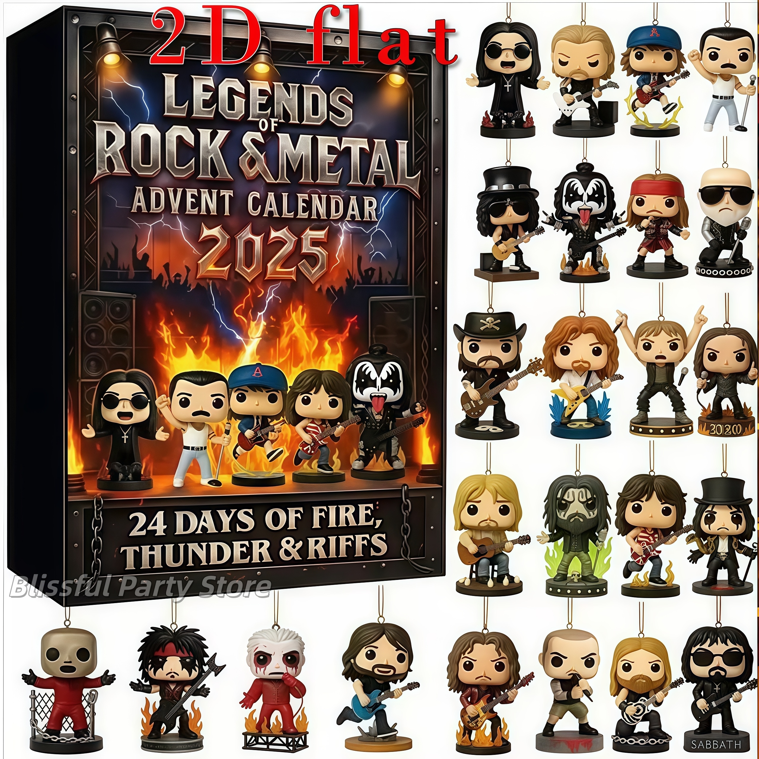 Rock and Metal Advent Calendar - Advent Calendar Gift 리뷰 및 가격