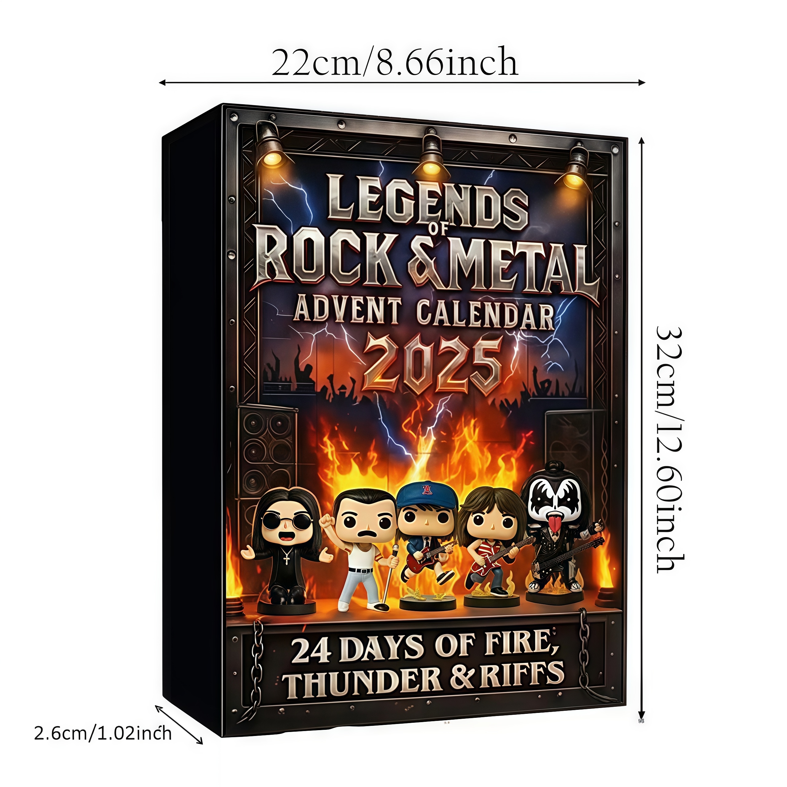 Rock and Metal Advent Calendar - Advent Calendar Gift 리뷰 및 가격
