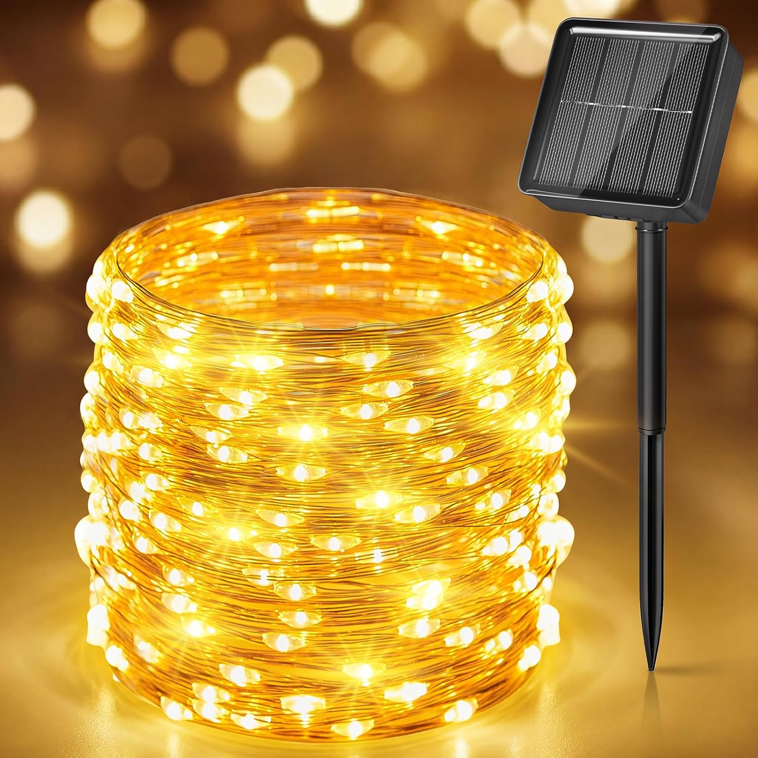 Solar Fairy Lights,33Ft 100 LE - Christmas Lights Outdoor 리뷰 및 가격