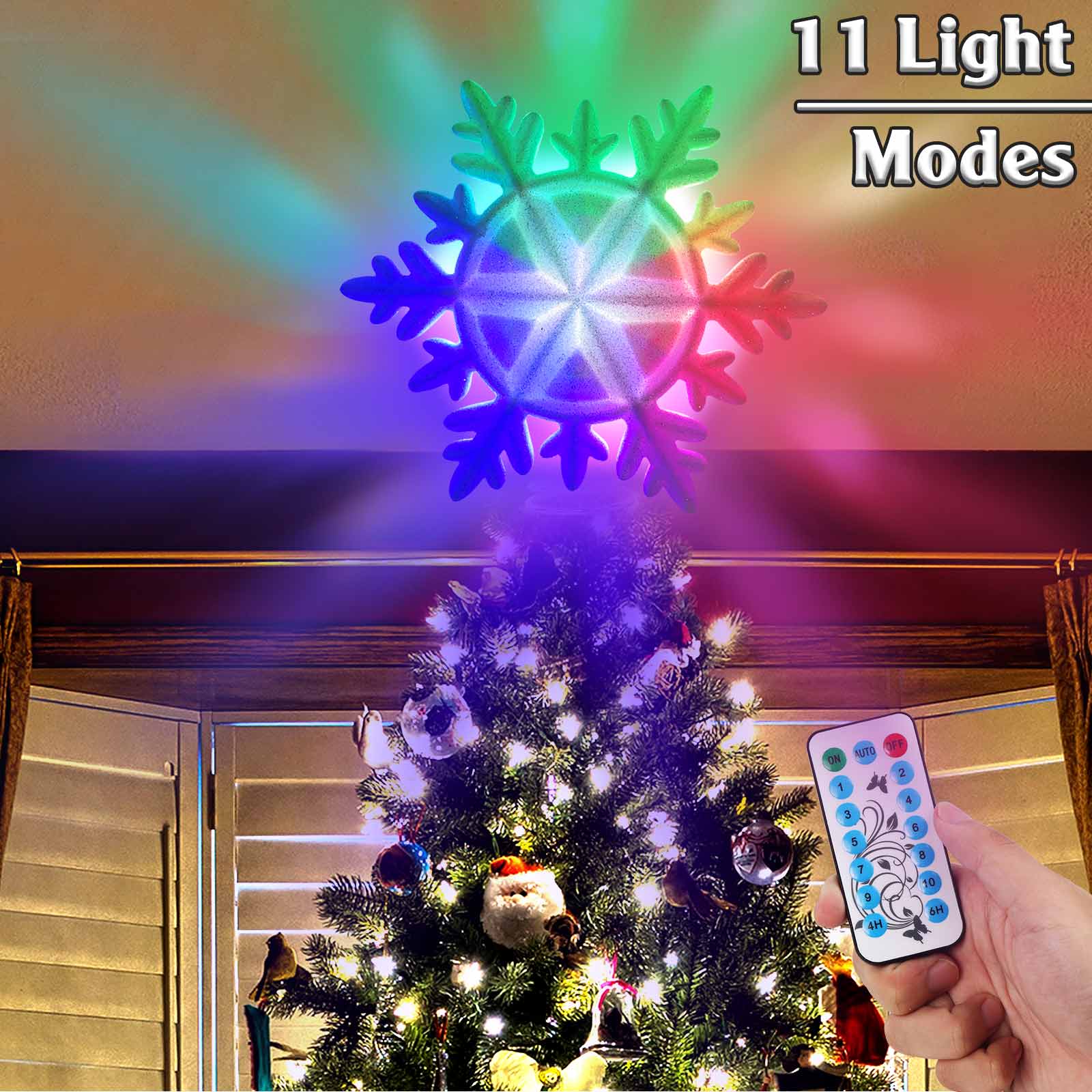 OurWarm Lighted Christmas Tree - Star Tree Topper 리뷰 및 가격