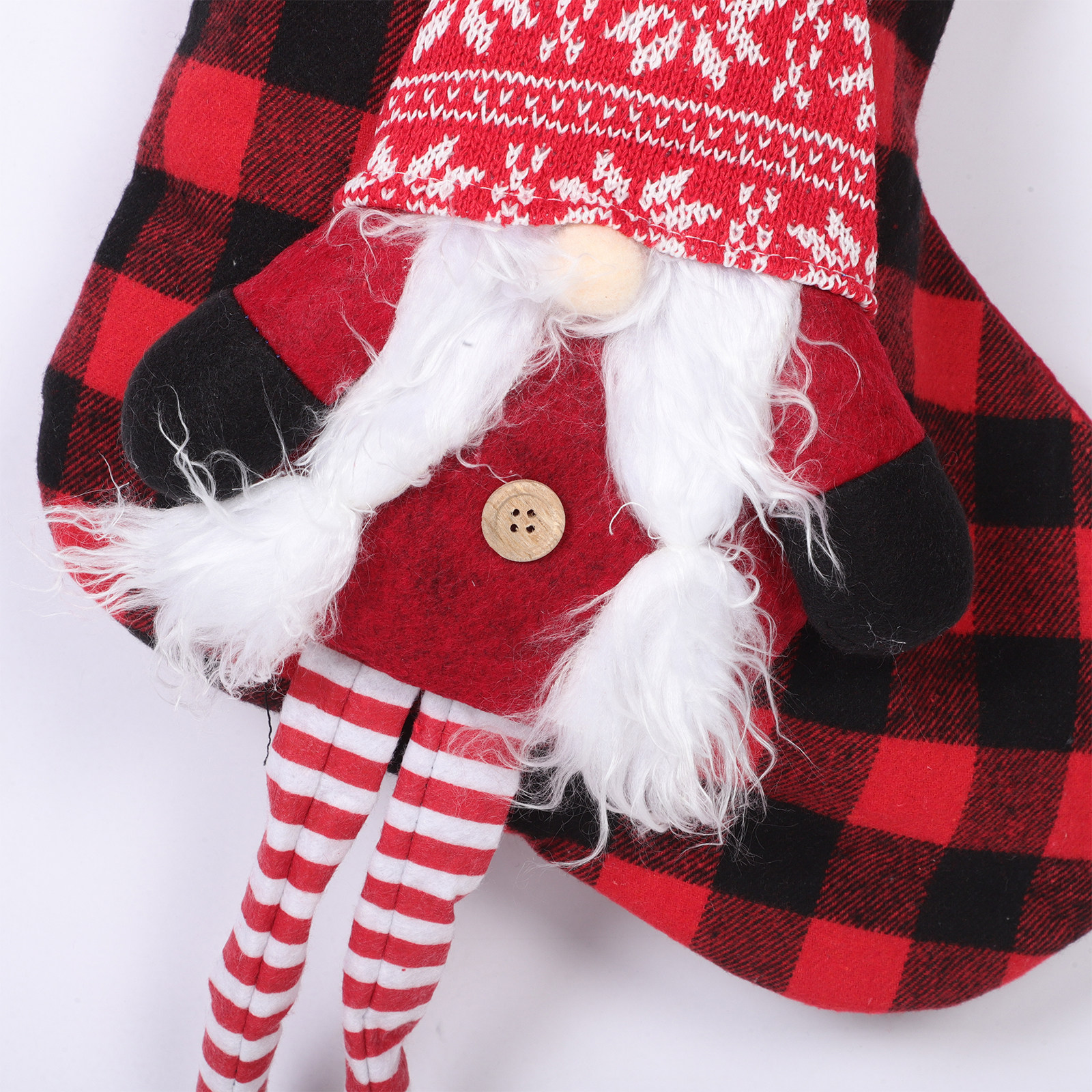 Plaid Christmas Stockings with - Christmas Stocking Hanging 리뷰 및 가격