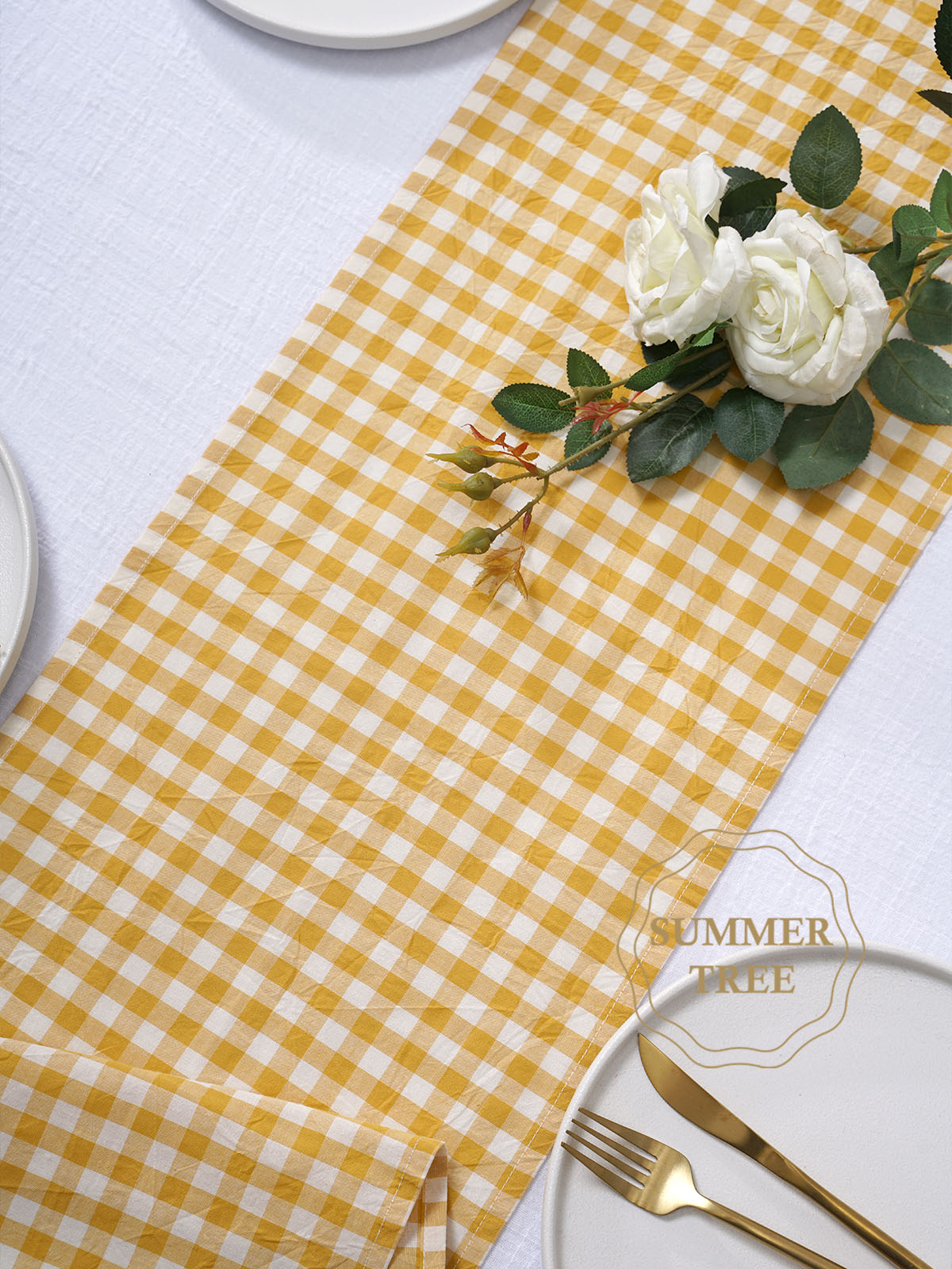 Rustic Plaid Cotton Table Runn - Christmas Throw Blanket 리뷰 및 가격