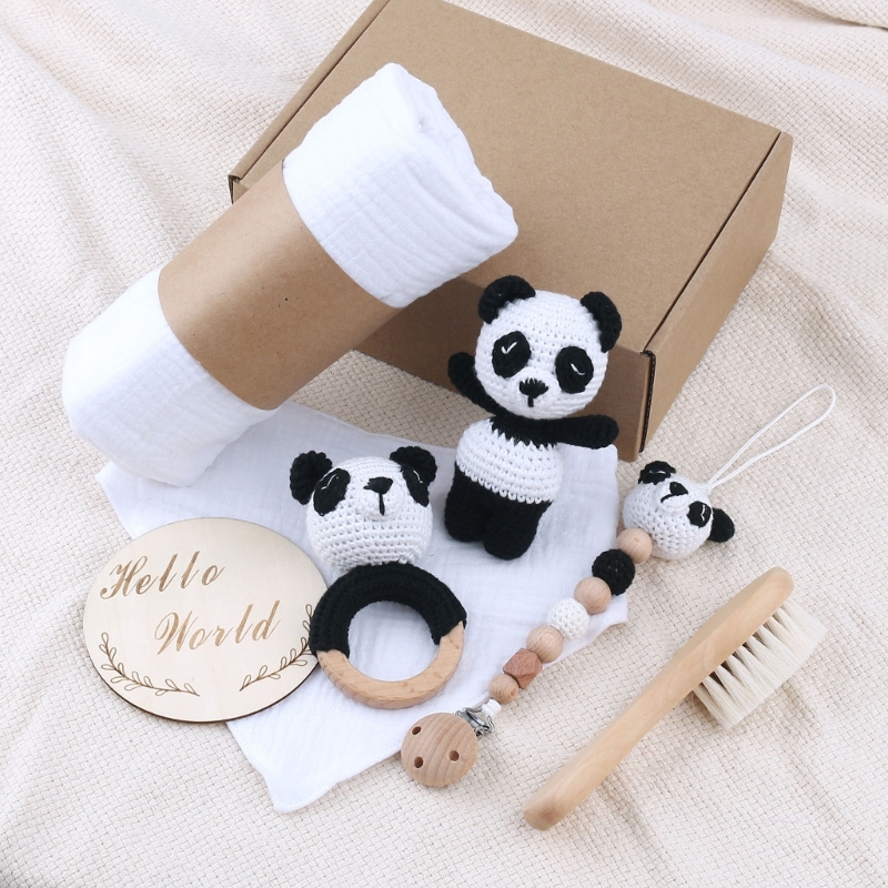 1 Set Baby Stuffed Animal Doll - Gift Box Wrap Set 리뷰 및 가격