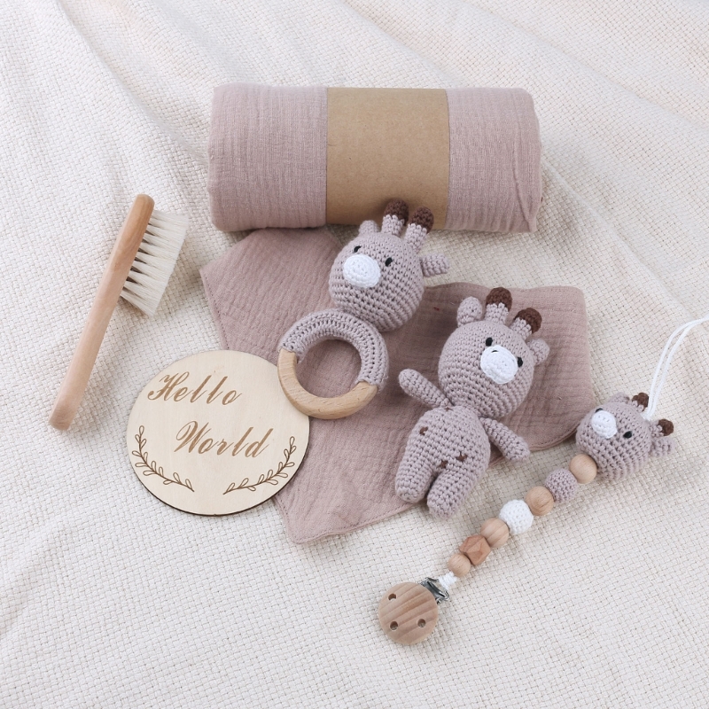1 Set Baby Stuffed Animal Doll - Gift Box Wrap Set 리뷰 및 가격