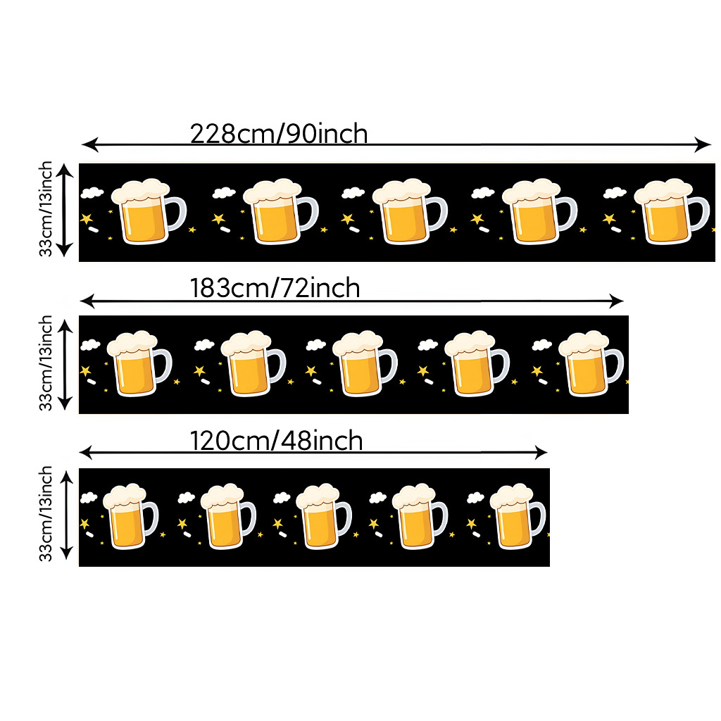 1pc 2D Flat Printed Table Runn - Christmas Table Runner 리뷰 및 가격