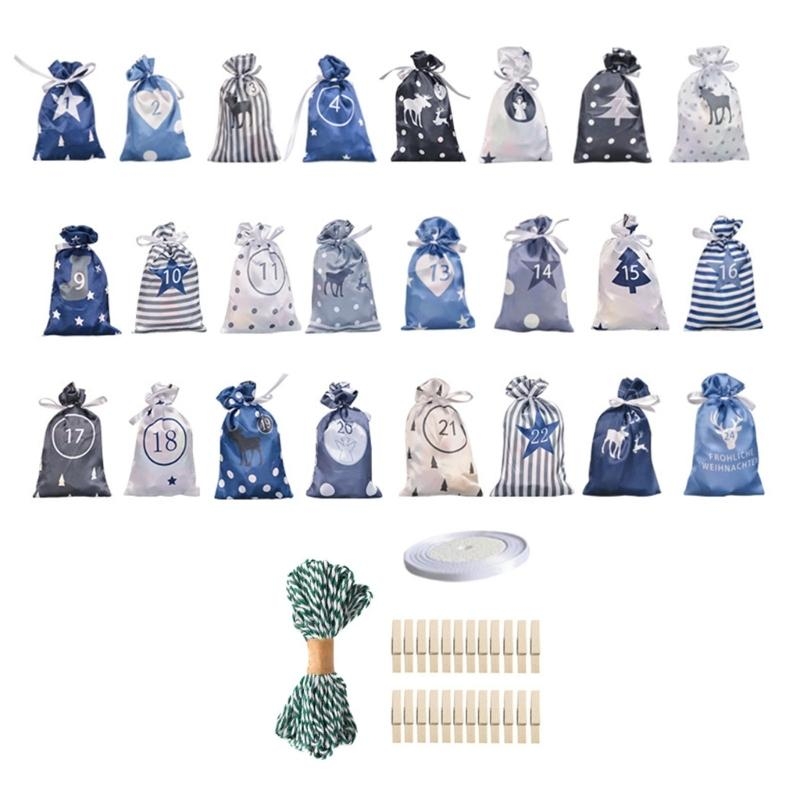 Christmas Advent Calendar Bags - Advent Calendar Gift 리뷰 및 가격