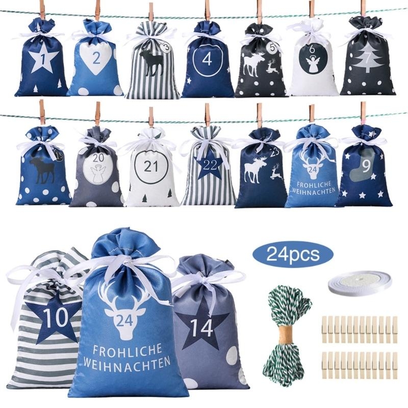 Christmas Advent Calendar Bags - Advent Calendar Gift 리뷰 및 가격