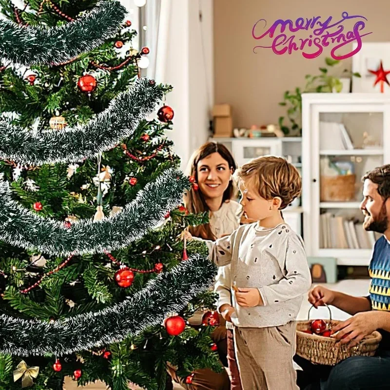 Christmas Tinsel Ribbons Strip - Tinsel Garland Decoration 리뷰 및 가격
