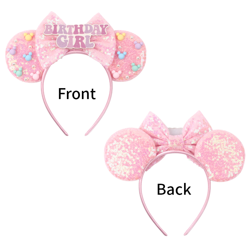 Girls Happy Birthday Minnie Mo - Ribbon Bow Gift 리뷰 및 가격