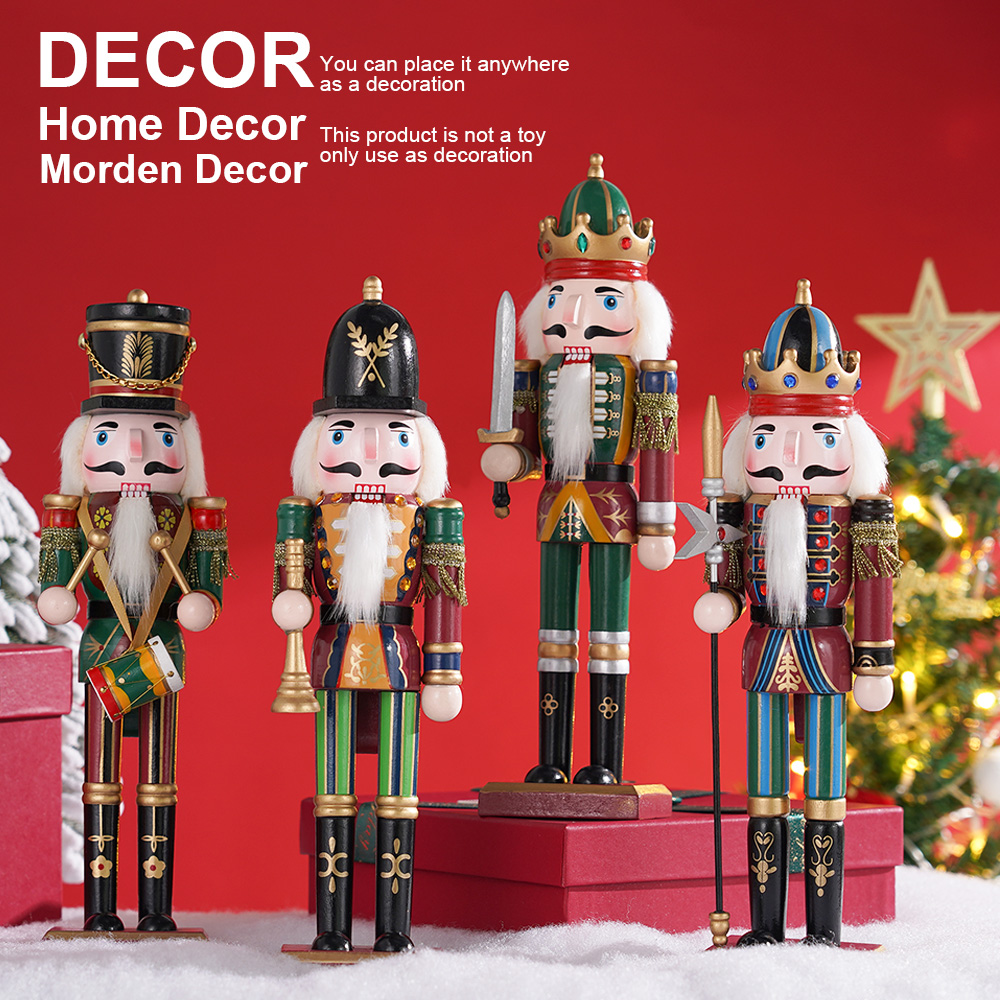 30CM Wooden Nutcracker Christm - Nutcracker Figurine 리뷰 및 가격