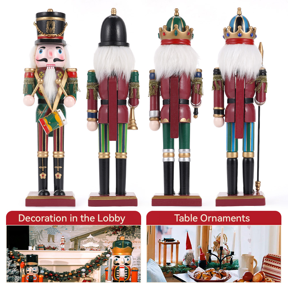 30CM Wooden Nutcracker Christm - Nutcracker Figurine 리뷰 및 가격