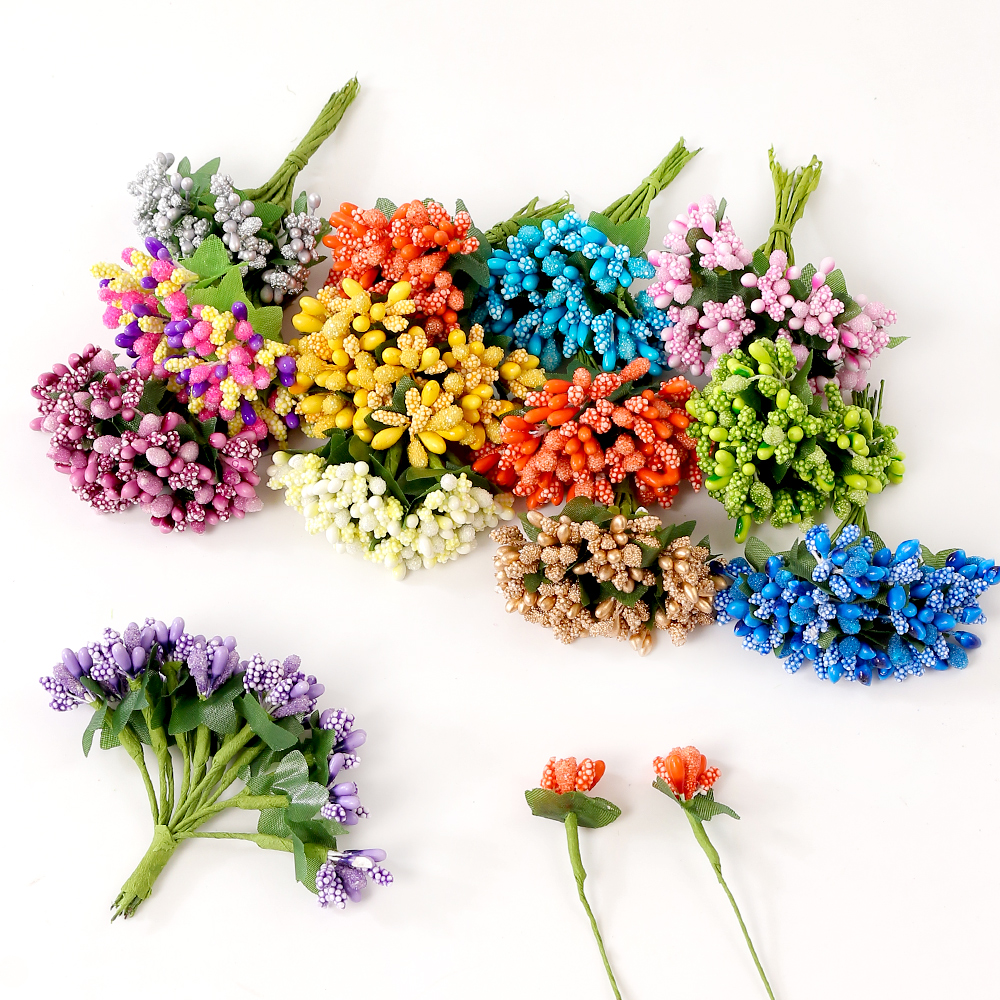 12Pcs/Lot Artificial Flower Be - Christmas Wreath Fake 리뷰 및 가격