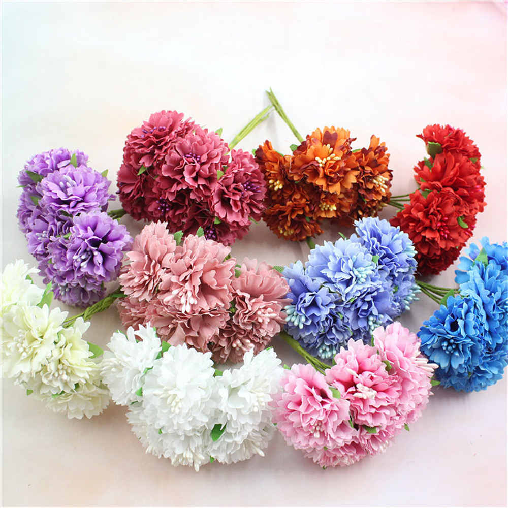 18PCS Bouquet Artificial Flowe - Christmas Wreath Fake 리뷰 및 가격