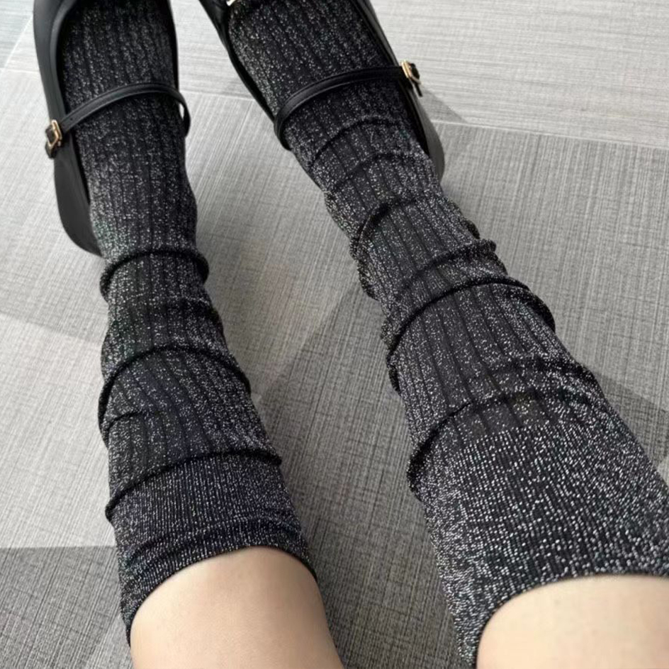 Glitter Long Socks For Women F - Christmas Stocking Hanging 리뷰 및 가격
