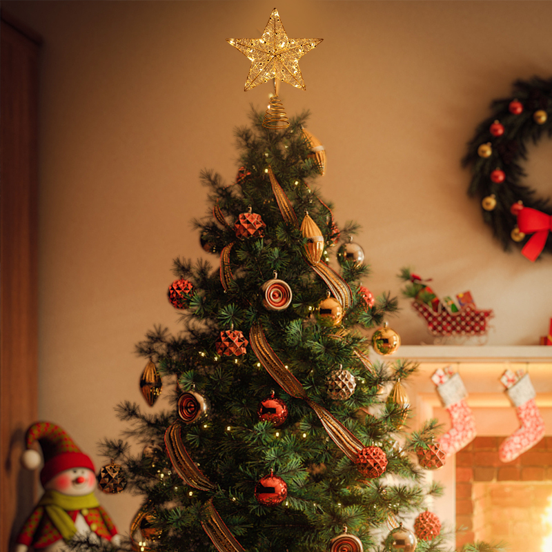 LED Christmas Tree Top Decorat - Star Tree Topper 리뷰 및 가격