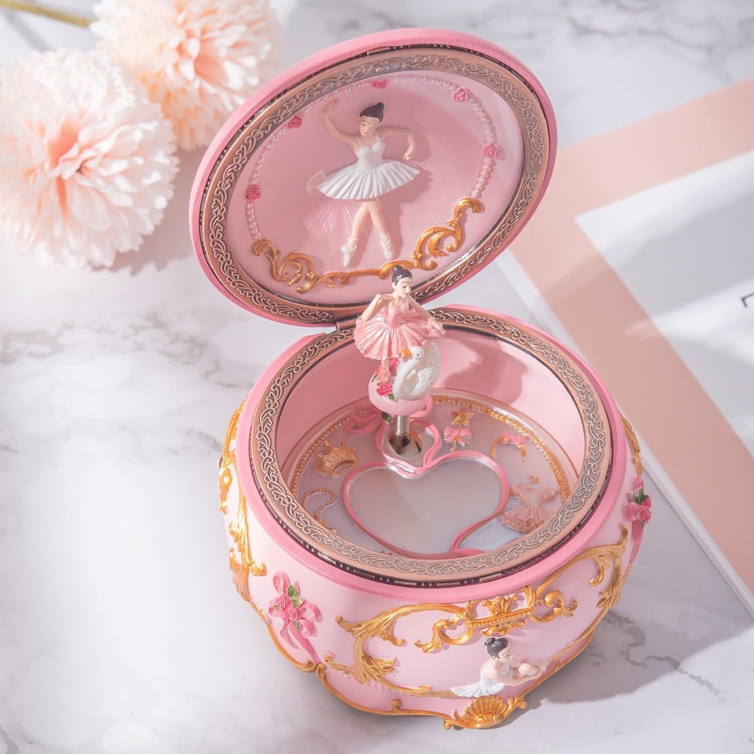 LED Rotating Ballerina Music B - Snow Globe Musical 리뷰 및 가격