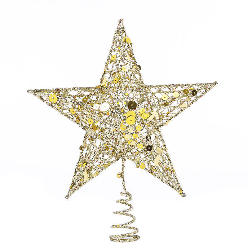 15/20/25/30cm Hollow Star Gold - Star Tree Topper 리뷰 및 가격