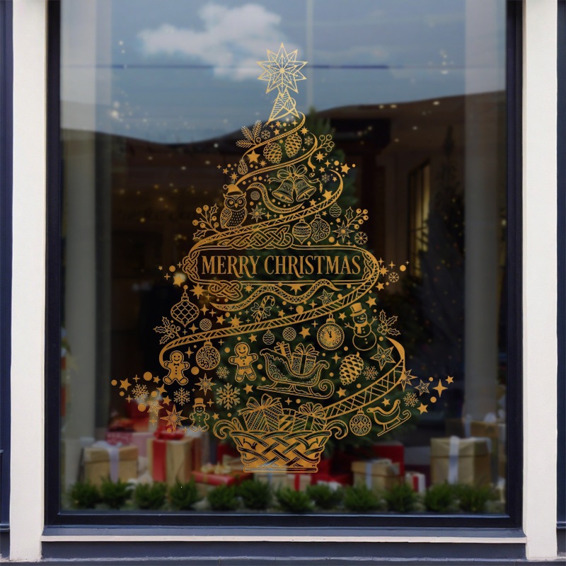 Merry Christmas Home Decoratio - Snowflake Window Decal 리뷰 및 가격