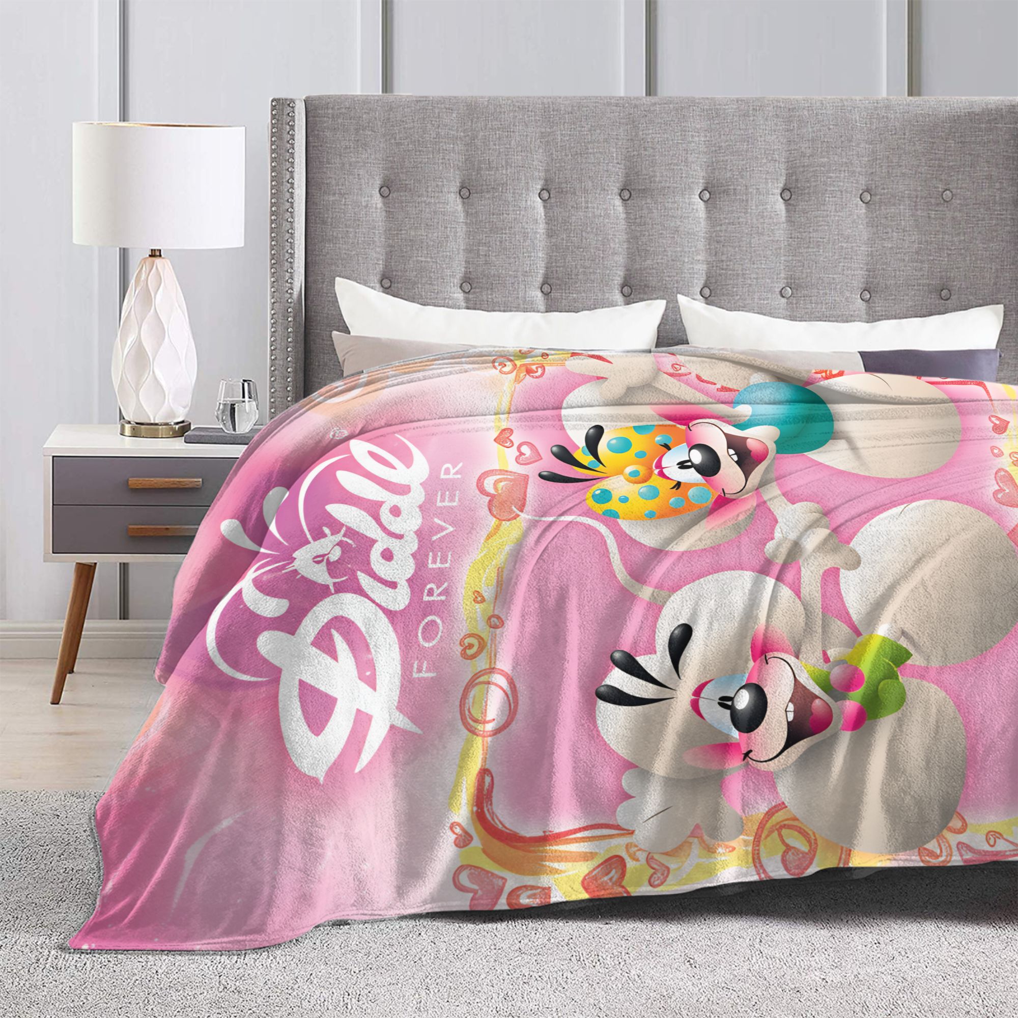 Christmas Diddl Blankets Quali - Christmas Throw Blanket 리뷰 및 가격
