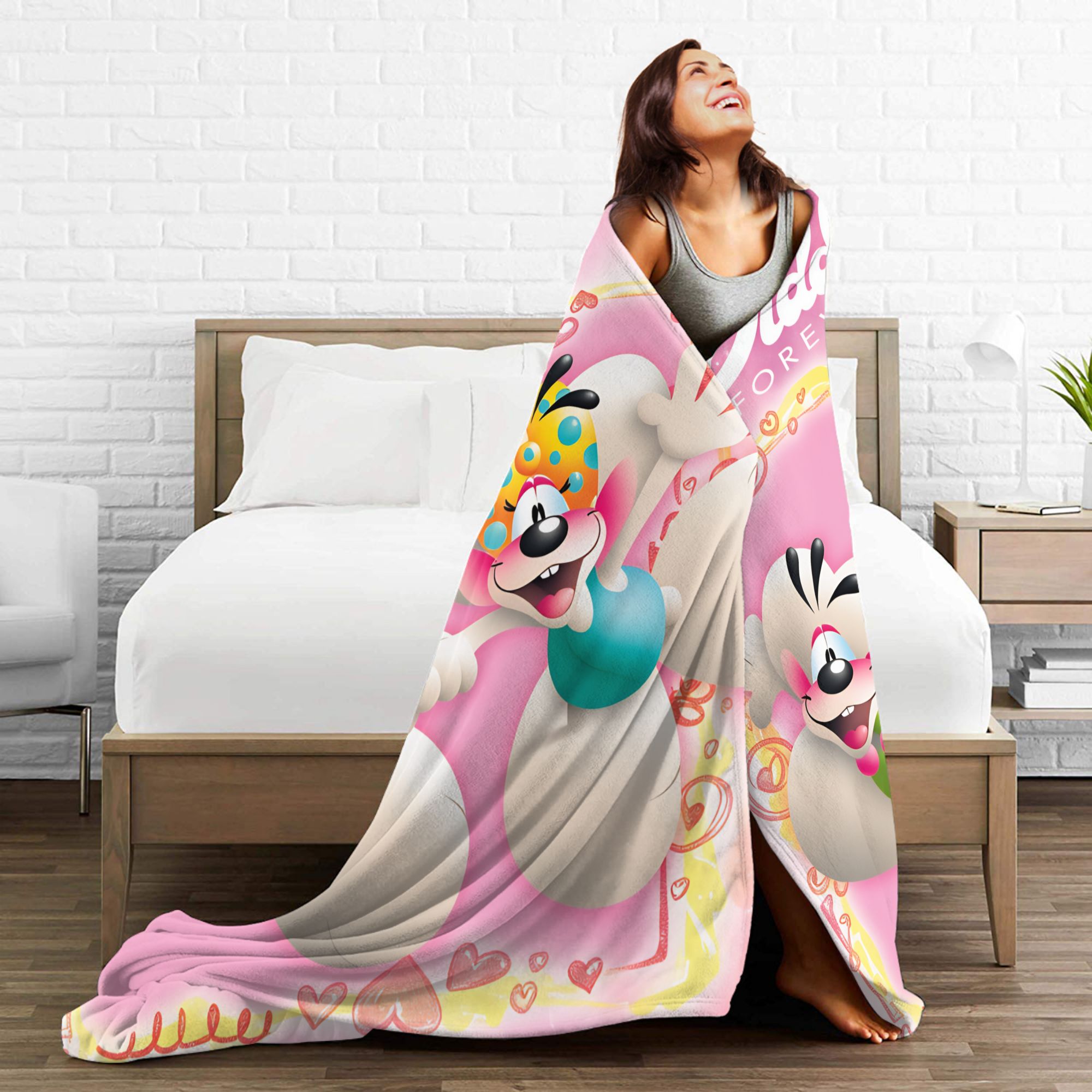 Christmas Diddl Blankets Quali - Christmas Throw Blanket 리뷰 및 가격