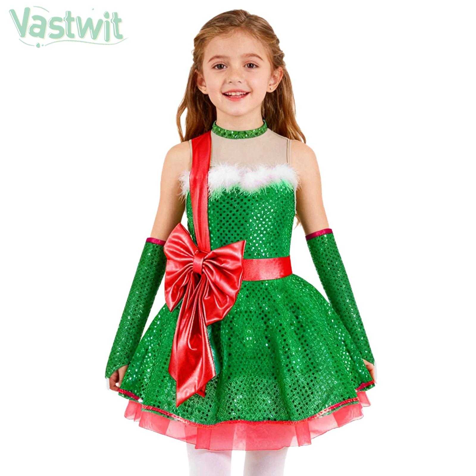 Teen Girls Christmas Sleeveles - Elf Costume Christmas 리뷰 및 가격
