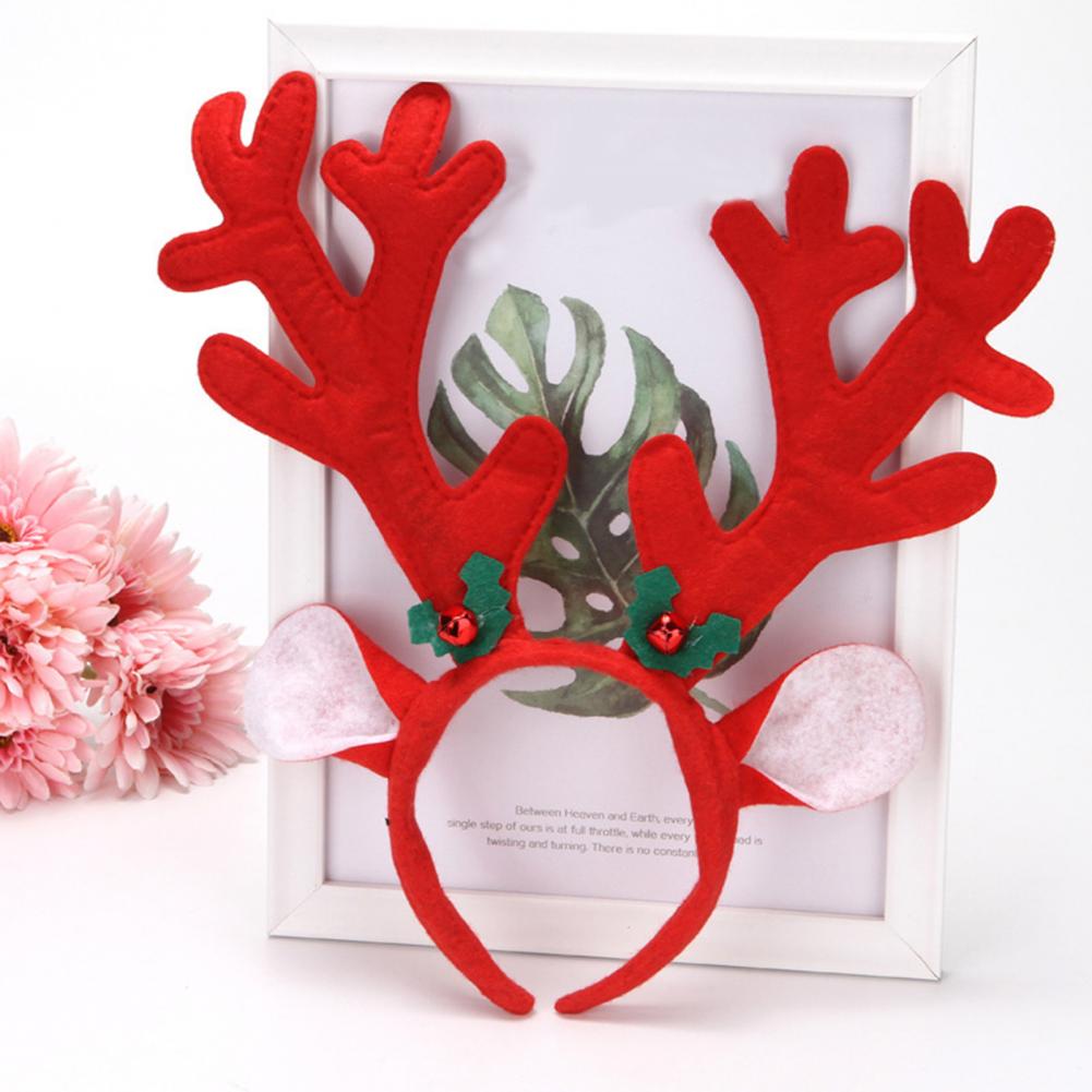 Santa Headband Festive Reindee - Reindeer Antlers Headband 리뷰 및 가격
